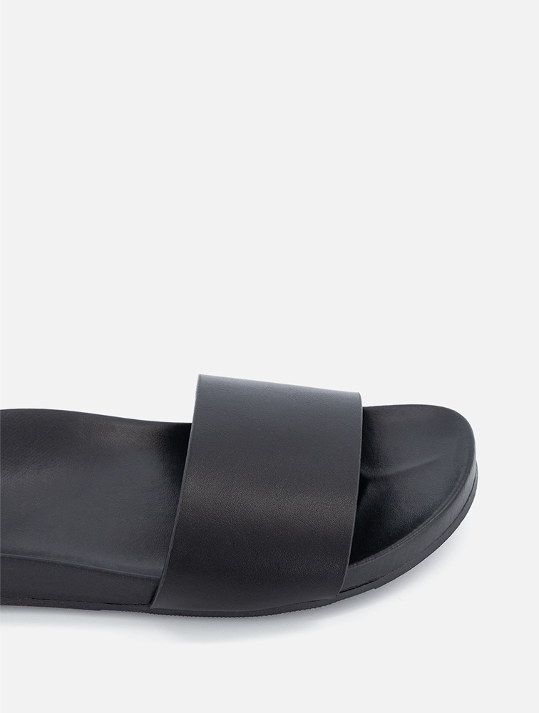 MyRunway Shop Woolworths Black Comfort Flat Mules for Women from